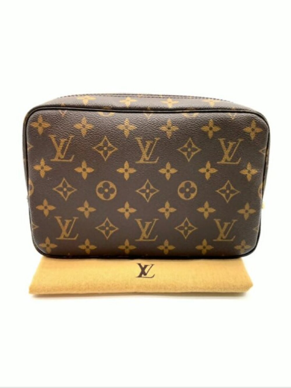 Authentic Louis Vuitton Trousse Toilette 23 Monogram Canvas Cosmetic Pouch - Picture 2 of 16